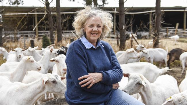 Julie Cameron, co owner of Meredith Dairy at Meredith.