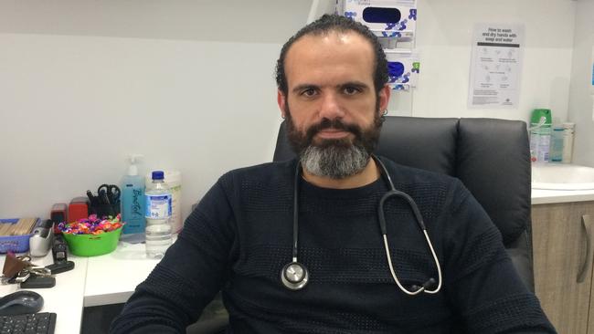 Dr Ziad Basyouny, based at Greenacre Medical Centre, has two daughters at Malek Fahd Islamic School. He has seen many patients suffering stress-related illnesses because of the cloud hanging over the school.