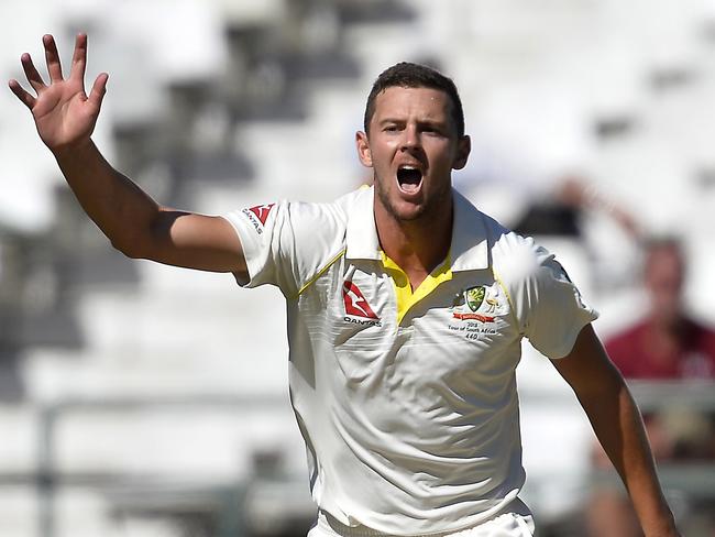 Josh Hazlewood tells it like he sees it. Picture: Getty Images