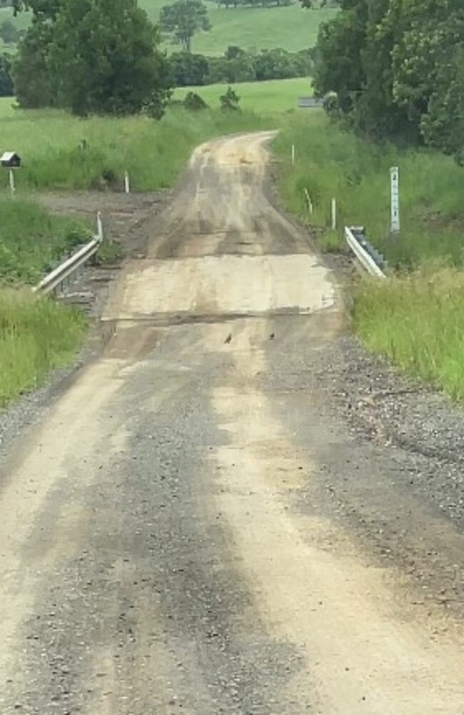 Cullinane Rd in Mothar Mt.