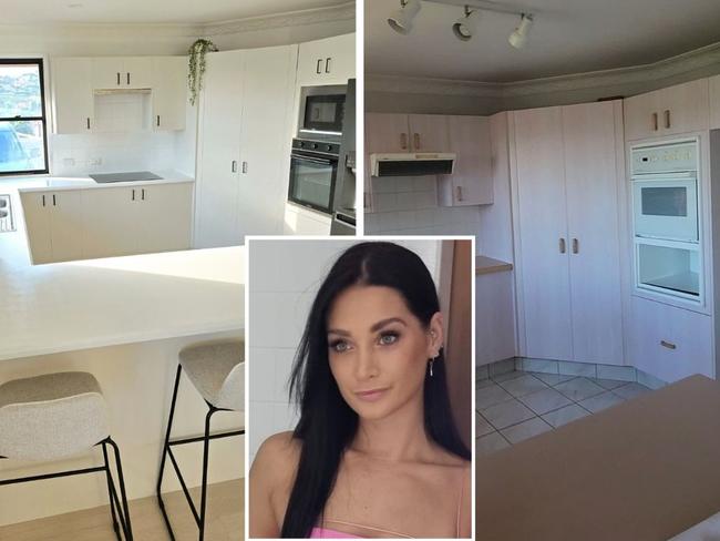 Aussie’s insane $800 kitchen makeover. Picture: Supplied