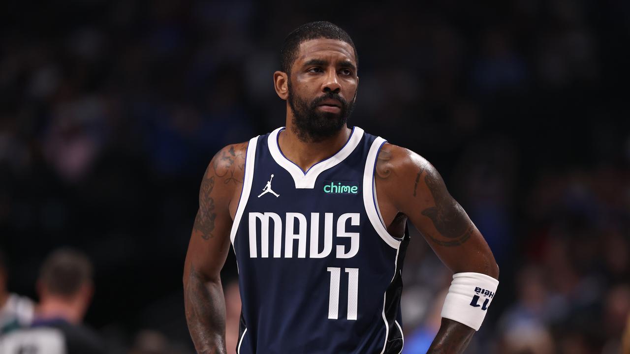 Kyrie Irving plays NBA for the Dallas Mavericks but was left out of Team USA at the Paris Games. Picture: Sam Hodde/Getty Images