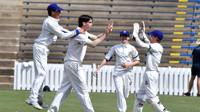 Marist College Ashgrove v Padua First XI cricket.Saturday March 22, 2025. Picture, John Gass