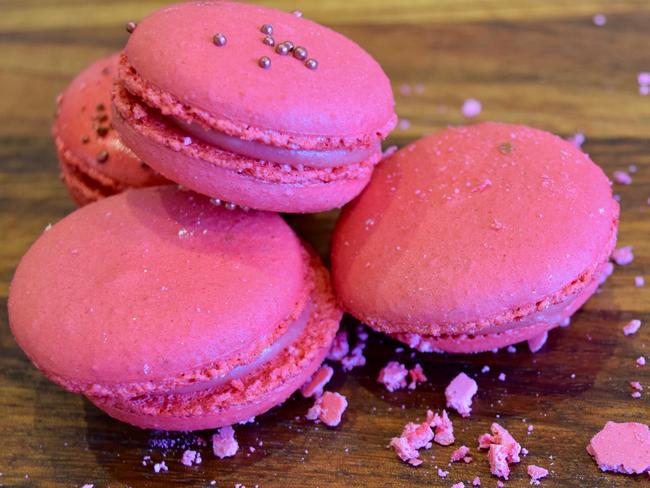 Some of the tasty macaroons. Picture: Jenifer Jagielski