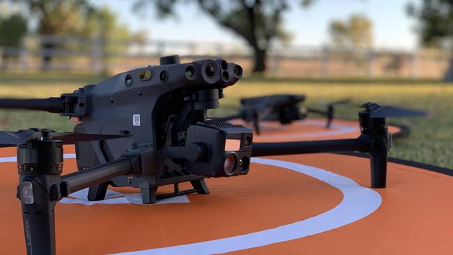 Australian start-up SkyKelpie is commercialising drones for mustering cattle, aiming to replace the use of helicopters and make the practice safer for operators and less stressful for livestock. Picture: Supplied