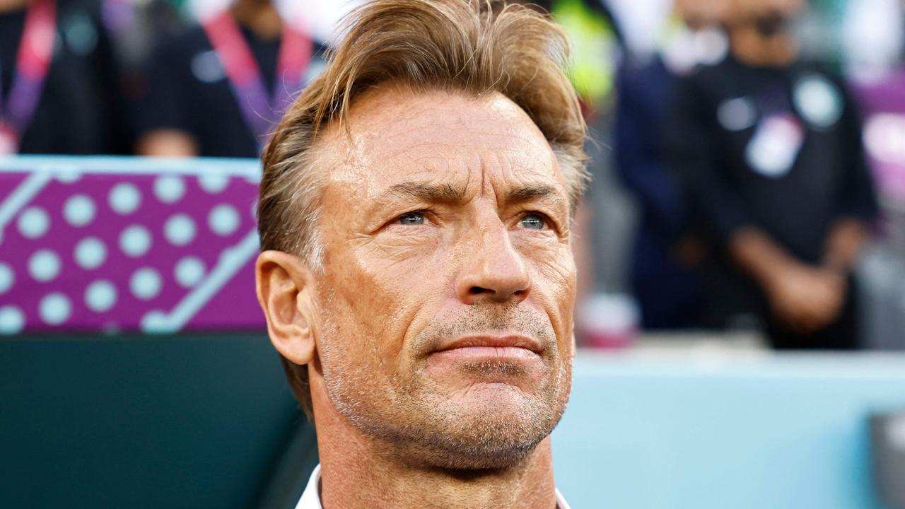 Saudi Arabia has been bolstered by the return of 2022 World Cup manager Herve Renard after his stint with the French women’s national team. Picture: Khaled Desouki / AFP