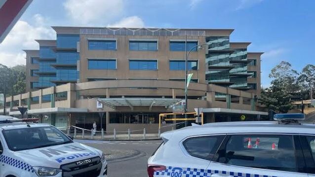 The Legal Aid building in Gosford was evacuated after an explosion.