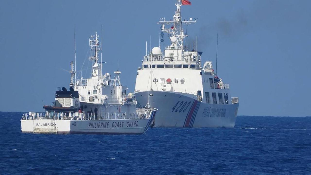 China Boats Block Philippines Coast Guard | The Australian