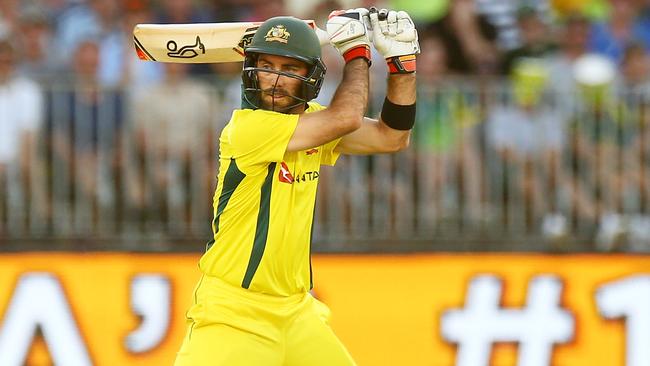 Glenn Maxwell in action for Australia.