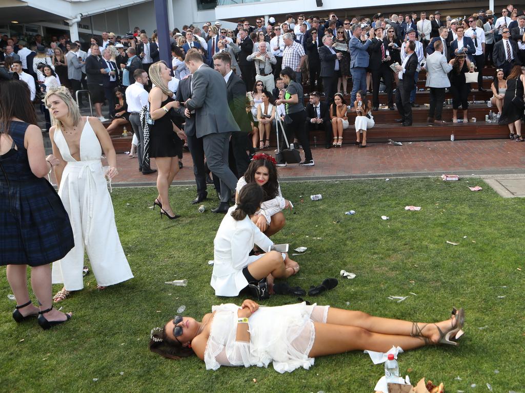 What not to do at Flemington.