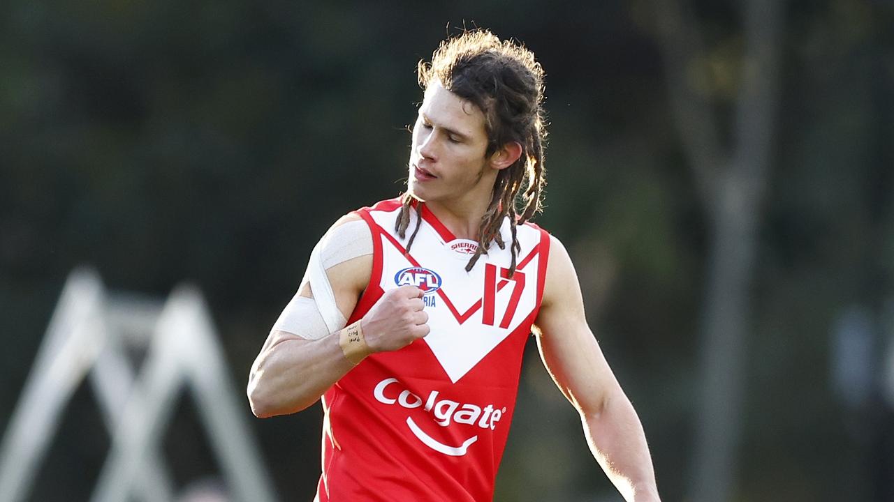 Jai Culley was the first selection of the mid-season draft. Picture: Mike Owen/AFL Photos/via Getty Images