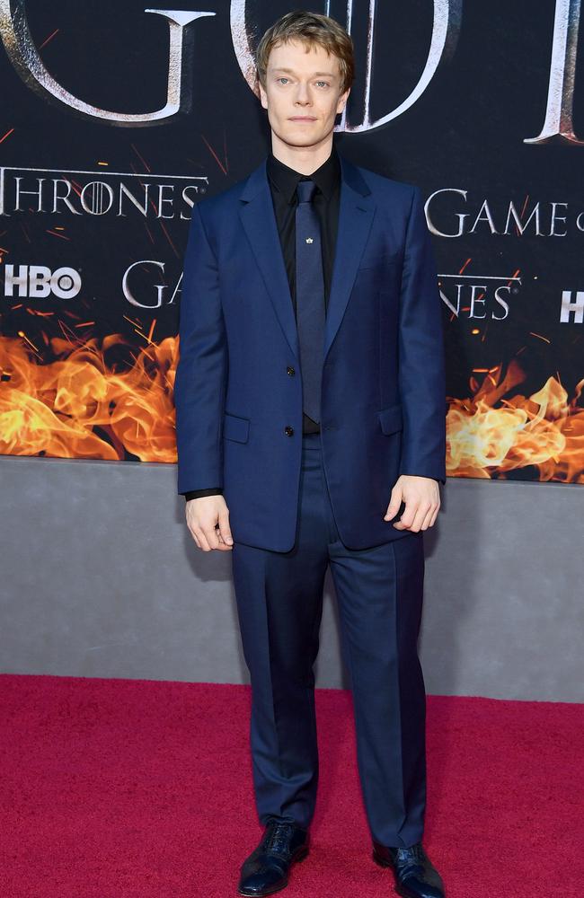Alfie Allen attends the “Game Of Thrones” Season 8 Premiere on April 03, 2019 in New York City. (Photo by Dimitrios Kambouris/Getty Images)