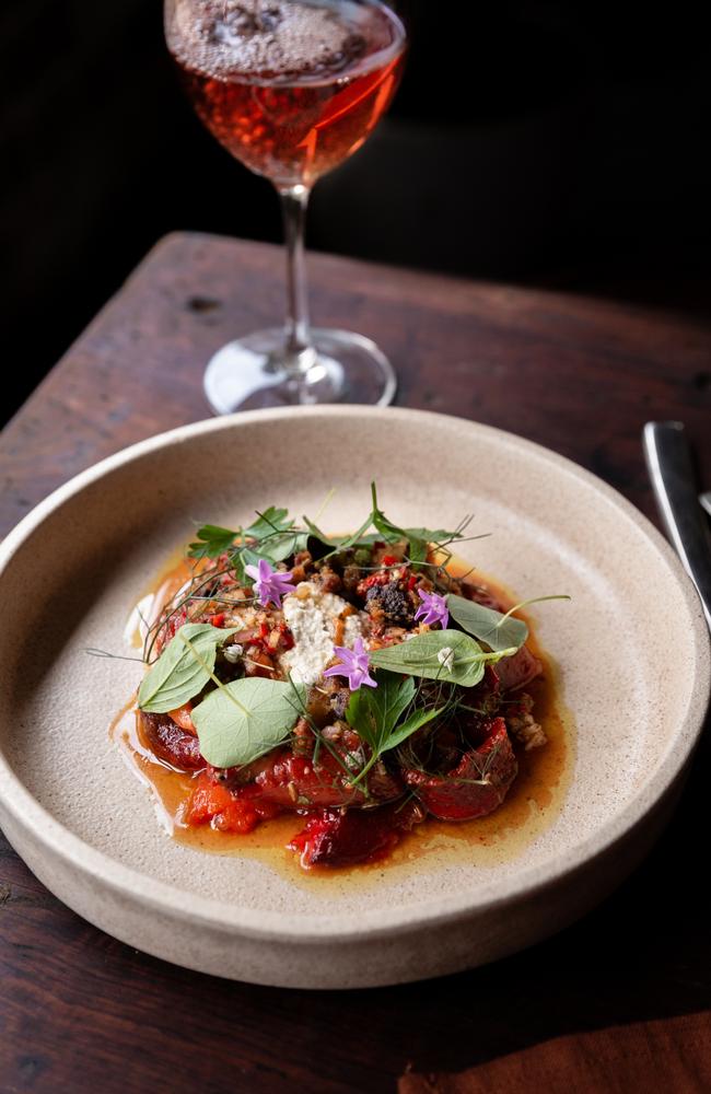 Dish at Harvest Newrybar, Byron. Photo: Jess Kommen