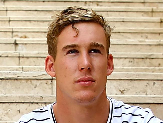 ## NOT FOR USE WITHOUT CONTACTING GC BULLETIN SPORT EDITOR ## Gold Coast Suns vice-captain Tom Lynch pictured at the French Quarter of Emerald Lakes Pic by David Clark