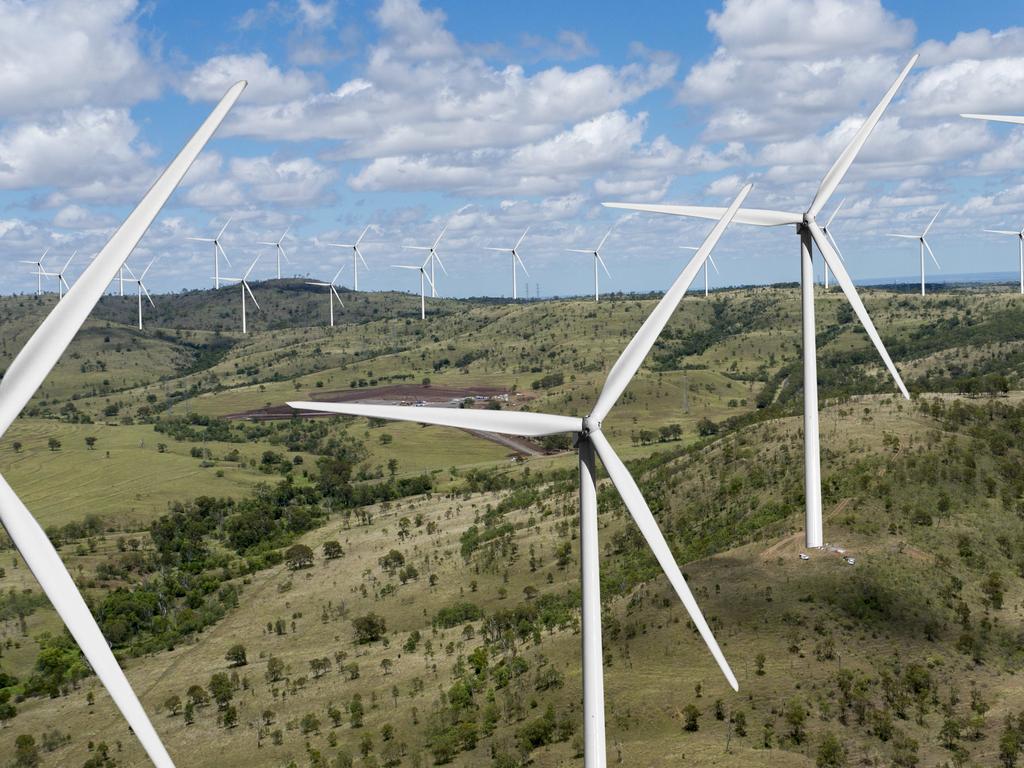 Coopers Gap Wind Farm, Artist Impression, Turbines, electricity, South Burnett, Western Downs, Bunya Mountains, Cooranga North