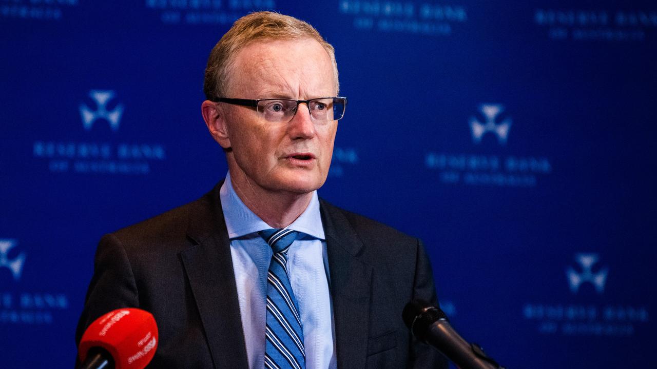 Reserve Bank Governor Philip Lowe. Picture: James Brickwood