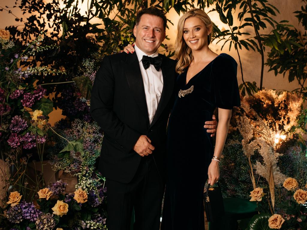 Karl and Jasmine Stefanovic in December 2019.