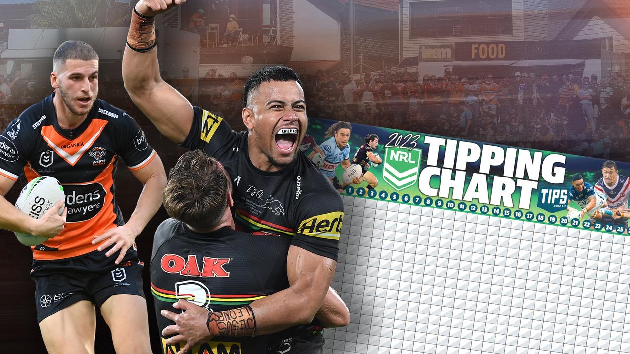 NRL tipping chart 2022 free download, full schedule