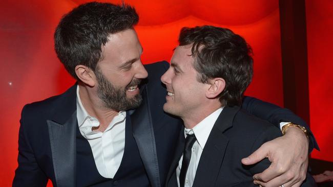 Casey and Ben Affleck have always had each other’s backs, they say. Picture: Getty Images