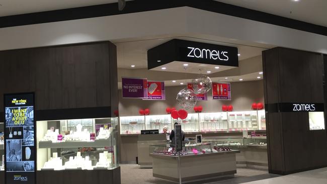 Jeweller Zamels has a shop in the new precinct.