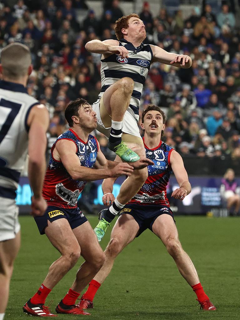 Gary Rohan took to the skies. Picture: Michael Klein