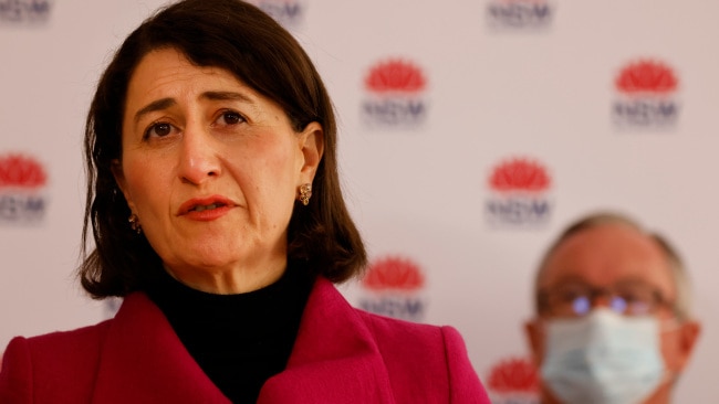 NSW Premier Gladys Berejiklian remains the preferred state premier despite Greater Sydney nearing a month in lockdown. Photo: Jenny Evans/Getty Images