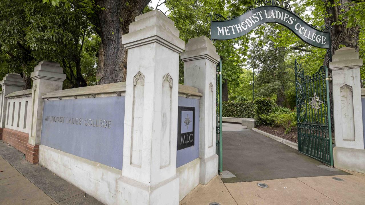 Methodist Ladies’ College (MLC) in Kew Picture: Wayne Taylor