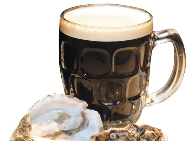 Beer and oysters