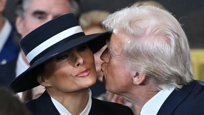 If Mrs Trump ever did decide to walk away from their marriage, it would be an ego hit for the ages for her husband. Picture: Saul Loeb-Pool/Getty Images