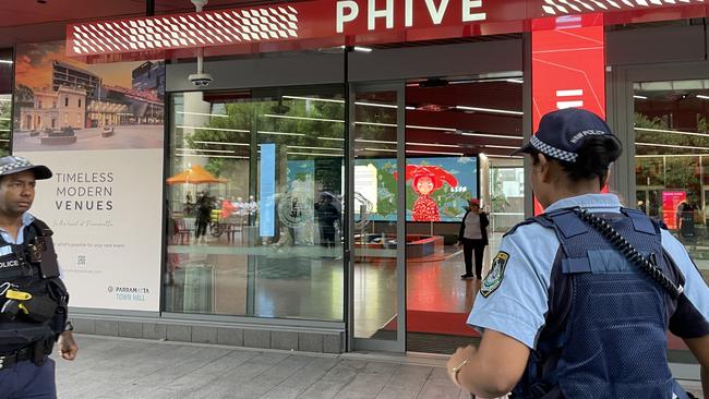 Phive building at Parramatta (the library) was evacuated after a threat was made.