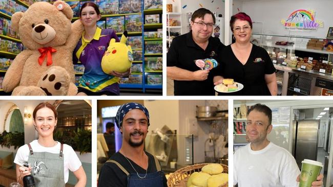 Several new businesses have popped up in Townsville over the first half of 2024. Pictures: Supplied.