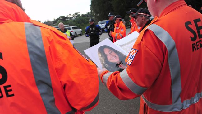 SES searching for Karen Ristevski. Picture: Eugene Hyland