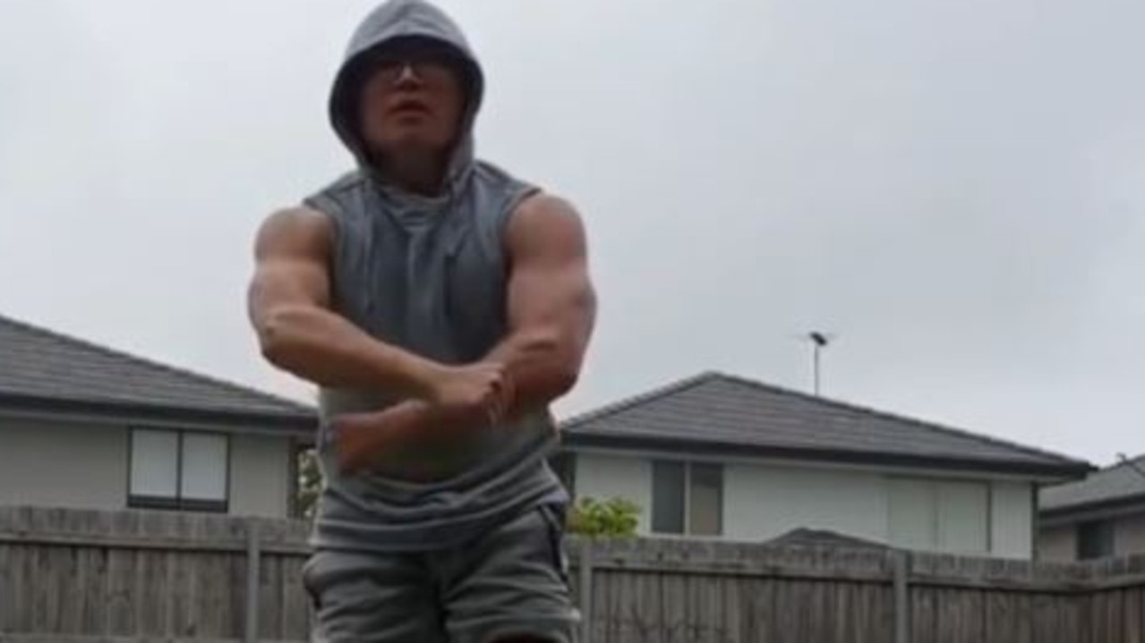 Mr Yoo regularly posted workout videos to Youtube. Picture: Supplied