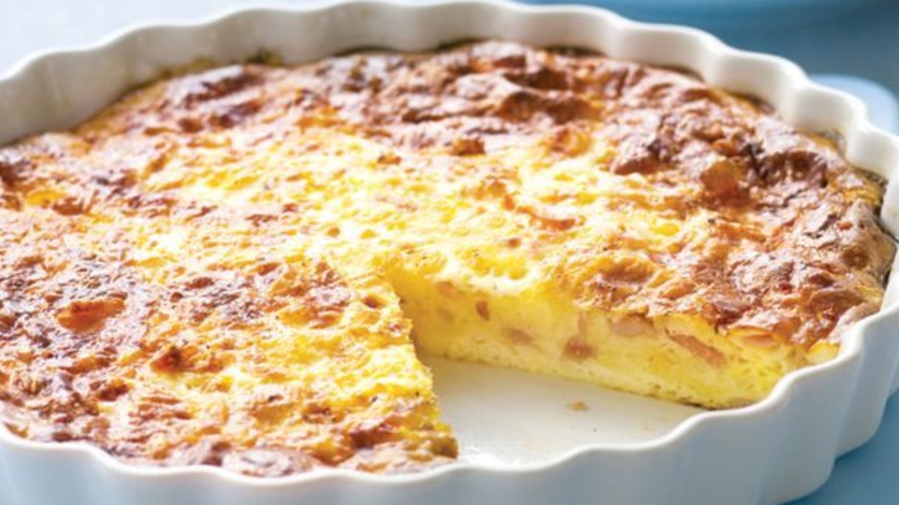 It's called impossible quiche but it's actually very possible to make.