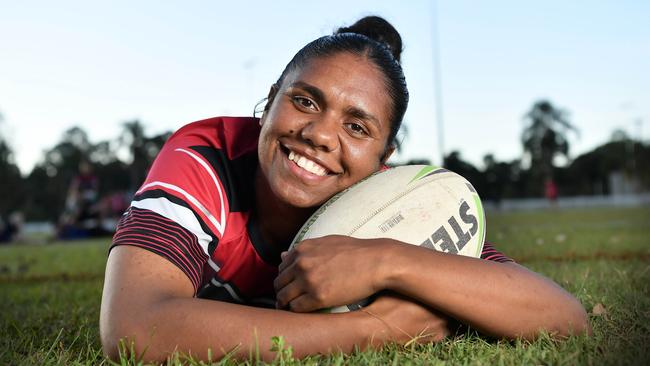 Sunshine Coast rugby league talent Nancy Sullivan has been signed by the South Sydney Rabbitohs NSW Women's Premiership team for 2024. Picture: Patrick Woods.