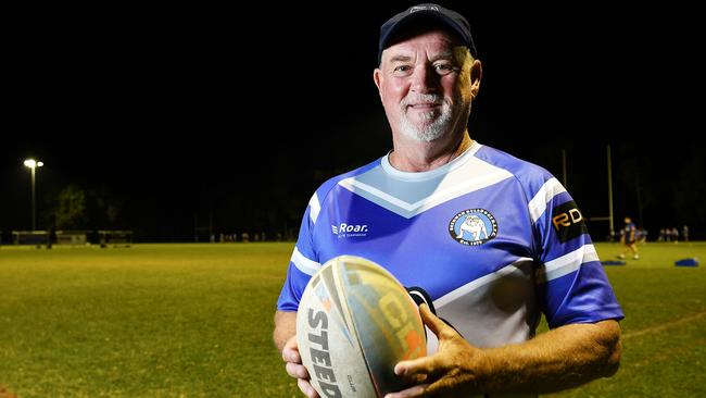 Beerwah Rugby League coach Brett Hill. Picture: Patrick Woods.