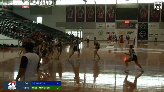 REPLAY: SA School Netball Finals - St Mary's vs Westminster (Open Group A)