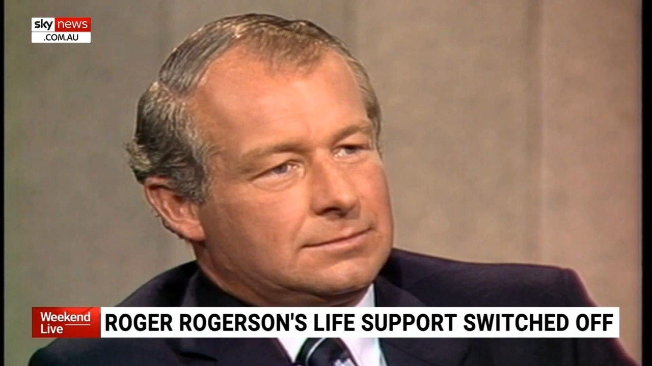 Roger Rogerson nears death as life support machine is switched off