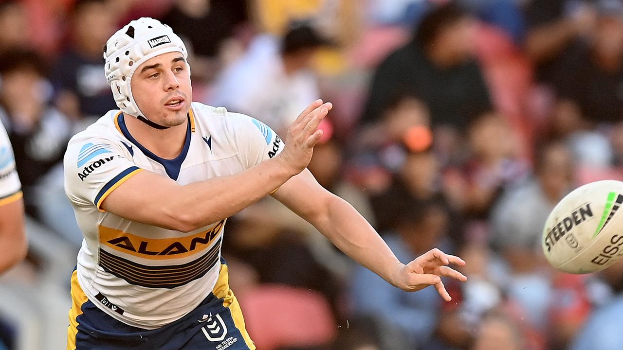 Eels hooker Reed Mahoney. Picture: Bradley Kanaris/Getty Images