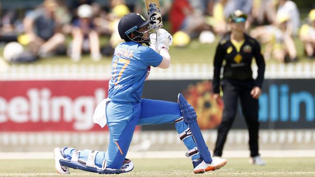 Shafali Verma set the tone for India’s innings with a quick-fire 49 from 28 balls at the top of the order.