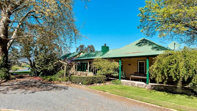 Restored to glory this Talmalmo homestead has Murray River frontage ...