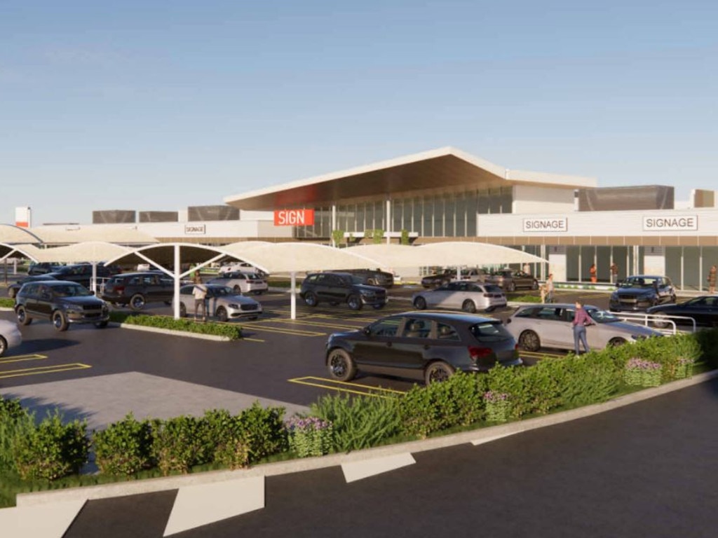 Architectural drawings show BluePoint Bargara Pty Ltd's proposed shopping centre at Rifle Range Rd, Bargara.