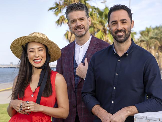 2020 Master chef judges, Melissa Long, Andy Allen and Jock Zonfrillo. Picture: Supplied