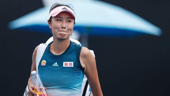 The treatment of Peng Shuai has raised concerns across the globe, with multiple Australian MPs calling for the federal government to boycott Winter Olympic Games. Picture: Fred Lee/Getty Images