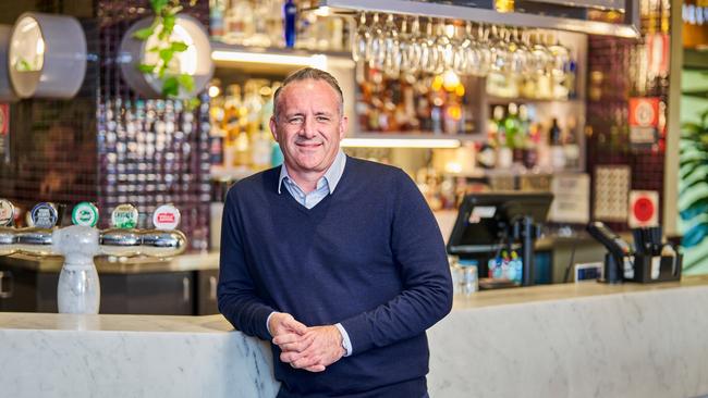 Endeavour Group chief executive Steve Donohue at the Crows Nest Hotel in Sydney. Picture: Supplied