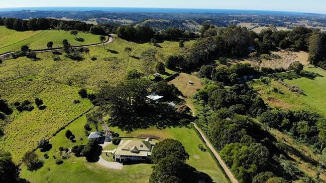 895 Coolamon Scenic Drive, Coorabell sold for $14.1 million in March, 2021. It was marketed by Ray White Byron Bay. These photos were taken prior to its 2018 sale, when it went for just $6.2 million.