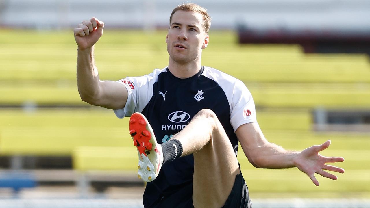 Harry McKay’s return would be a boost for the Blues. Picture: Getty Images