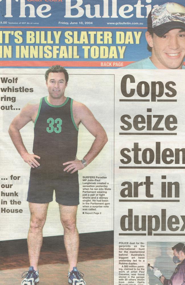 Gold Coast Bulletin June 18 2004.