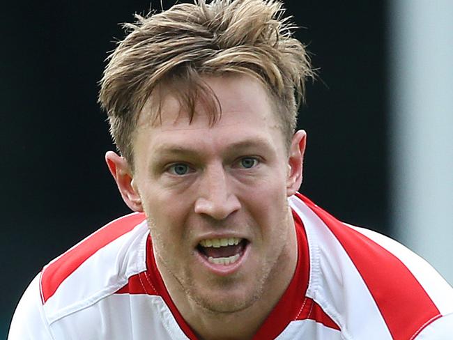 Jeremy Laidler during Swans training at the SCG. picture. Phil Hillyard