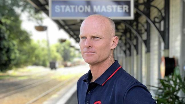 Gympie councillor Glen Hartwig has apologised for not reporting a perceived conflict of interest for work his private business did on the Rattler restoration. Picture: Tom Daunt